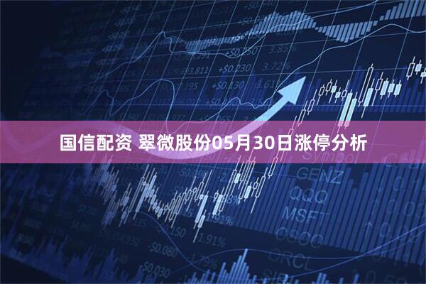 国信配资 翠微股份05月30日涨停分析