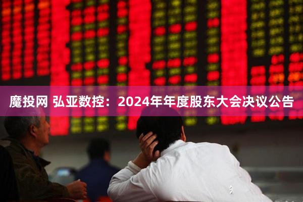 魔投网 弘亚数控：2024年年度股东大会决议公告