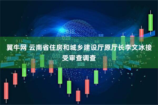 翼牛网 云南省住房和城乡建设厅原厅长李文冰接受审查调查