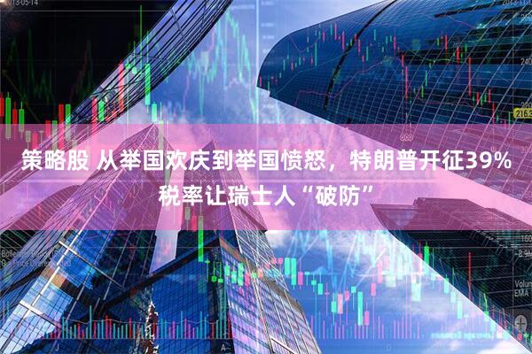 策略股 从举国欢庆到举国愤怒，特朗普开征39%税率让瑞士人“破防”