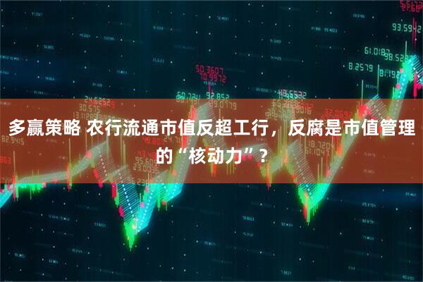 多赢策略 农行流通市值反超工行，反腐是市值管理的“核动力”？